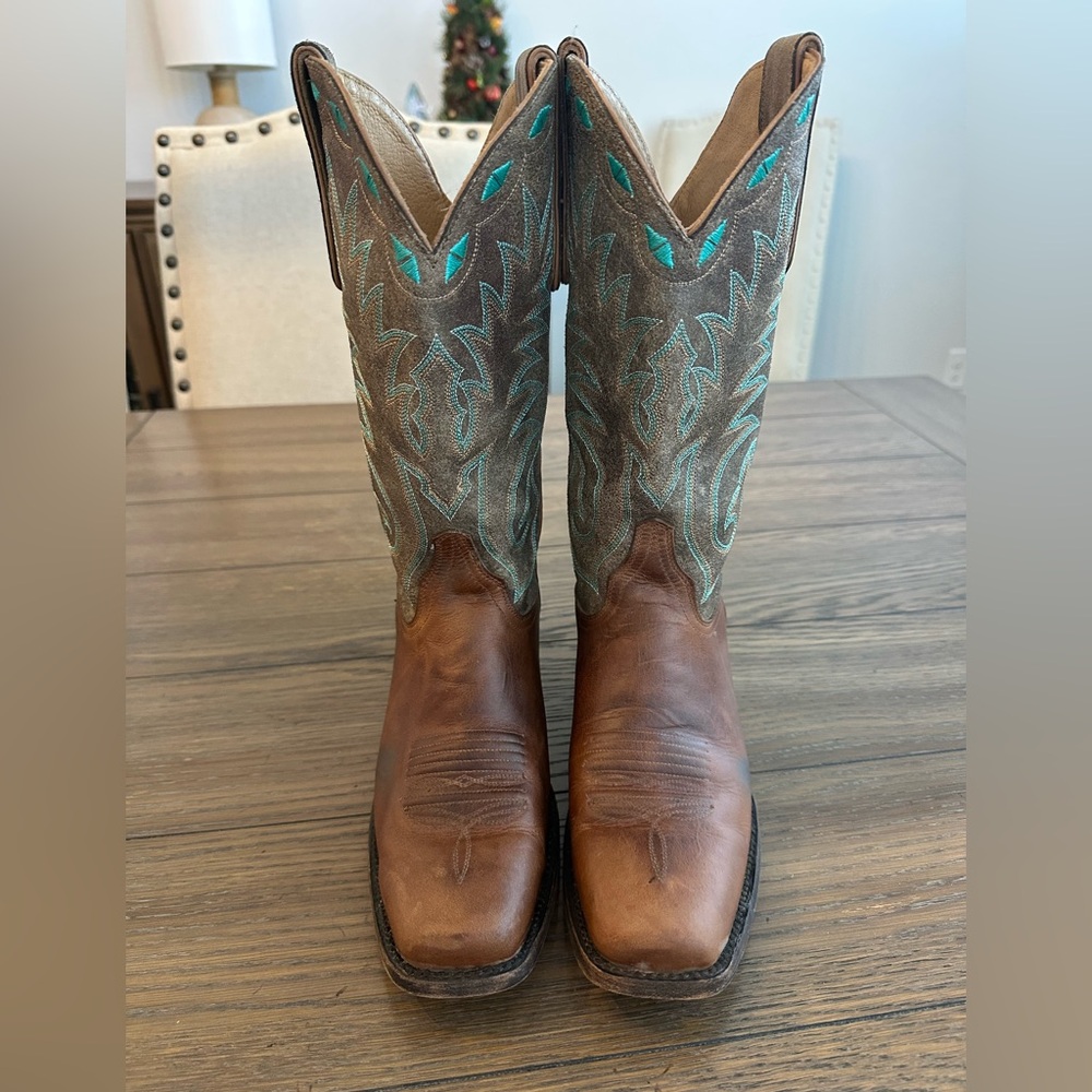 Idyllwind Cream Heeled Western Boots Size 8 B